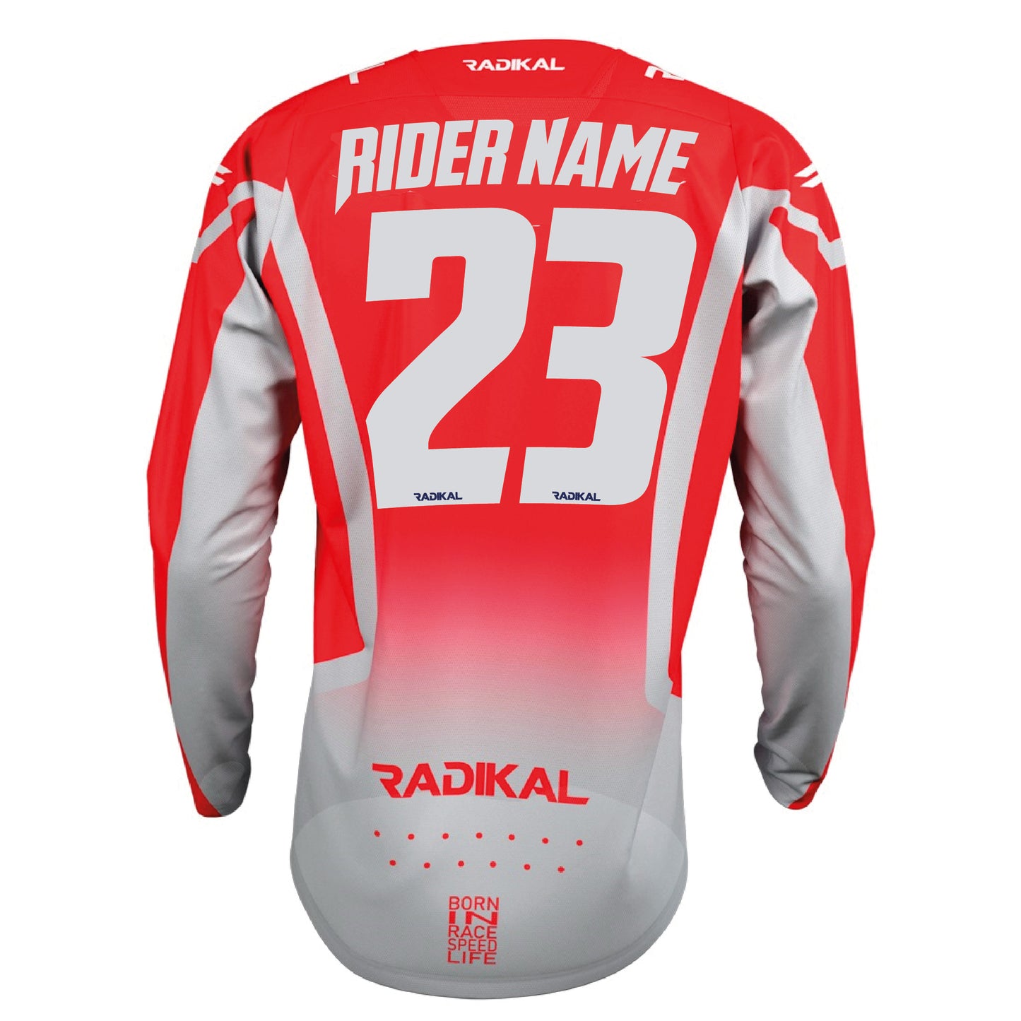 FACTORY COLLECTION RED GREY JERSEY