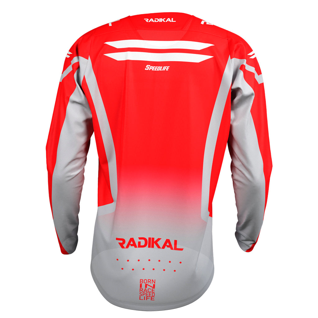 FACTORY COLLECTION RED GREY JERSEY